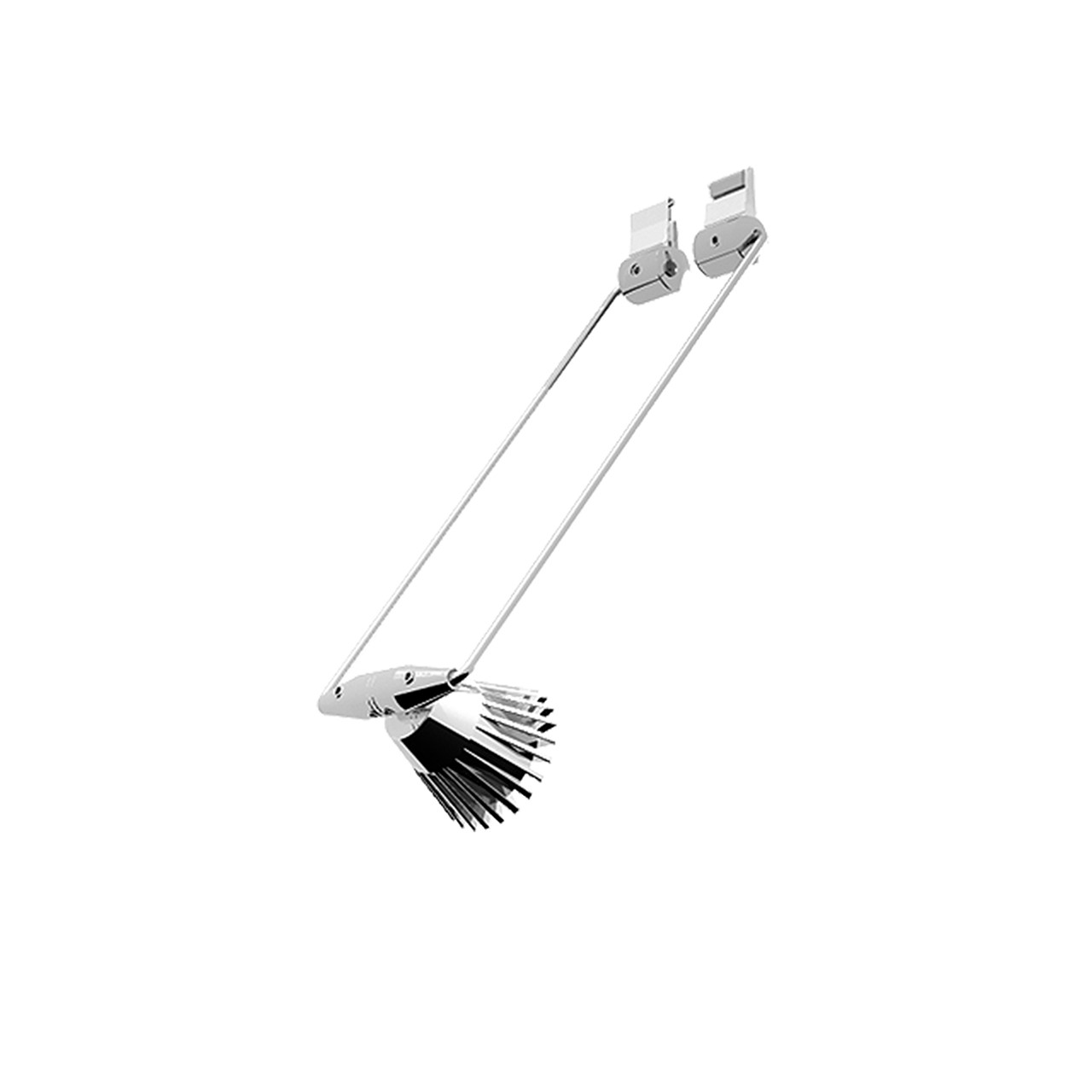 Armatur für Beleuchtung Classic weiß oder chrom | 50 cm